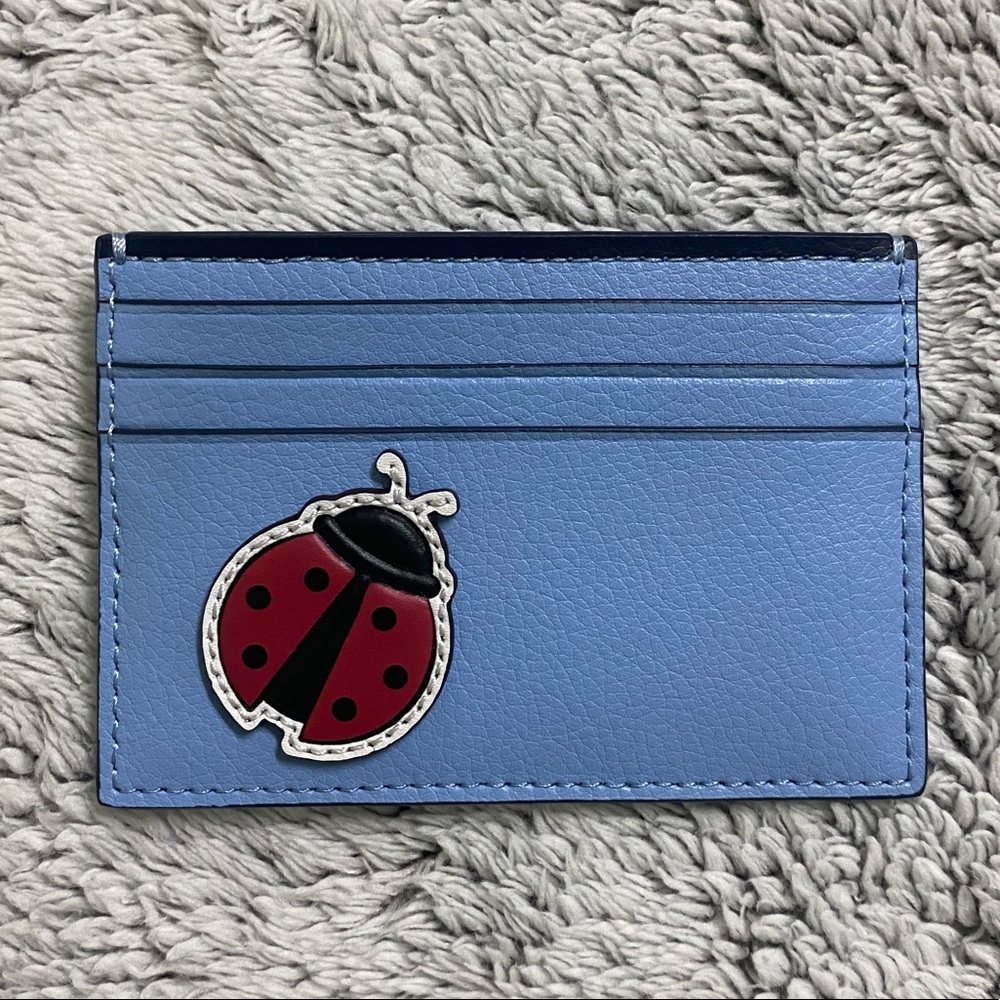 NWT Kate Spade Lady Bug Card Holder Wallet